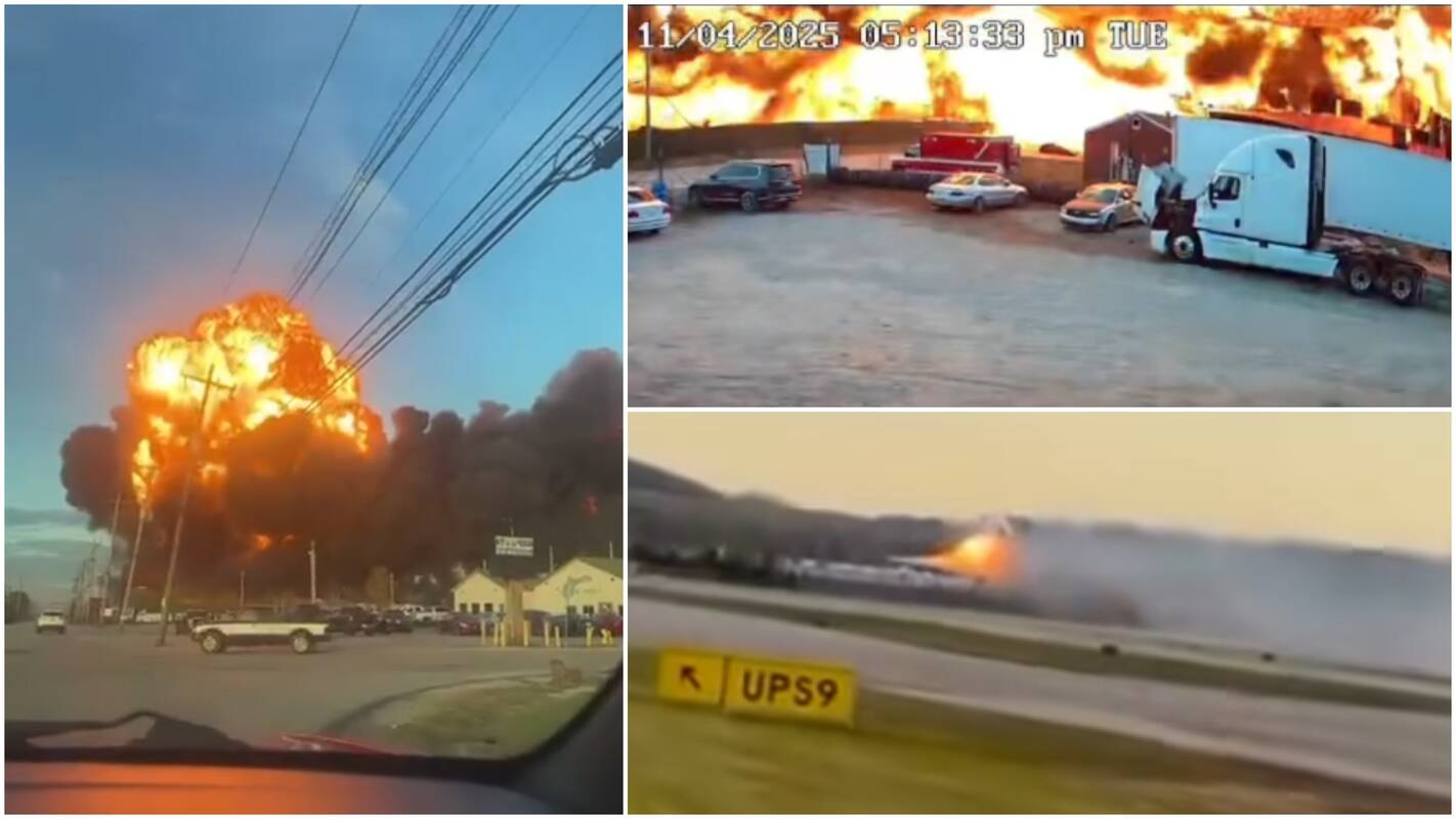 Vaizdo įrašuose – šiurpios lėktuvo katastrofos akimirkos