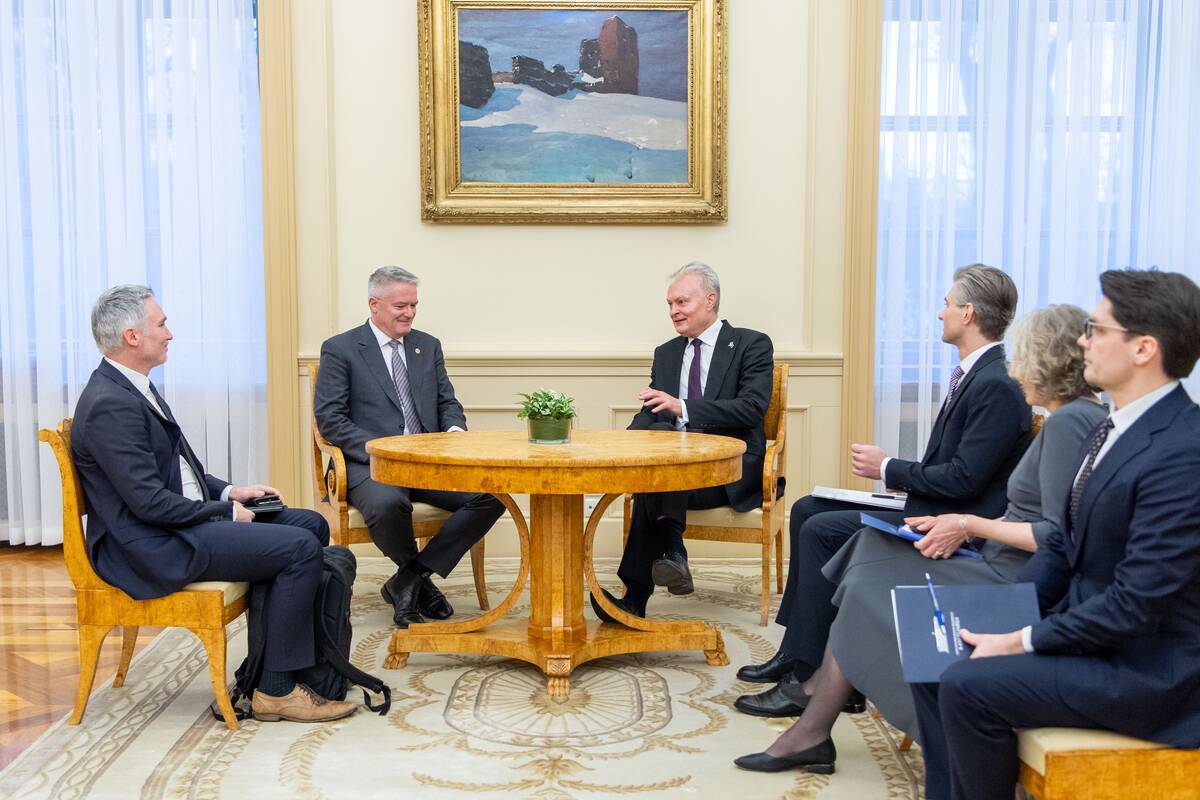 Nausėda ragina EBPO Ukrainos reformų rėmimą ir toliau laikyti tarp svarbiausių prioritetų