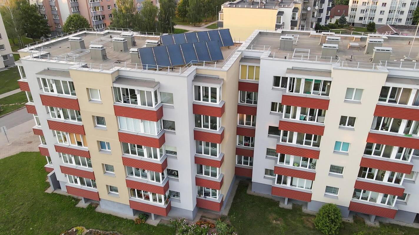 Atnaujintas daugiabutis 