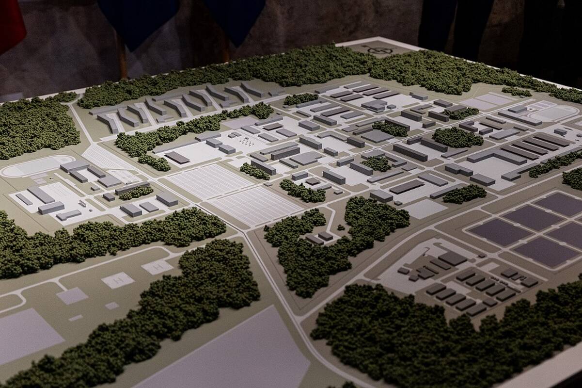 Vystomo Rūdninkų karinio miestelio projektas