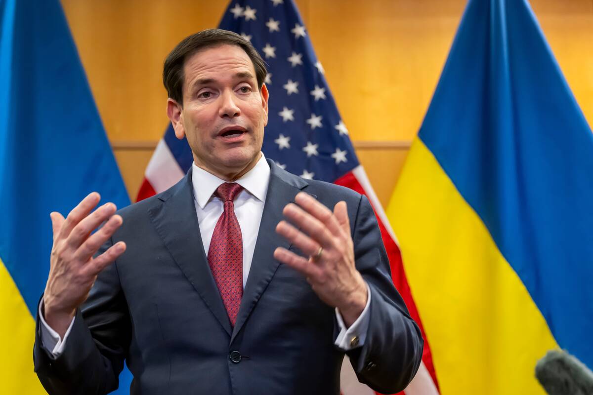 Rubio pareiškimas dėl JAV garantijų Ukrainai optimizmo neįkvepia