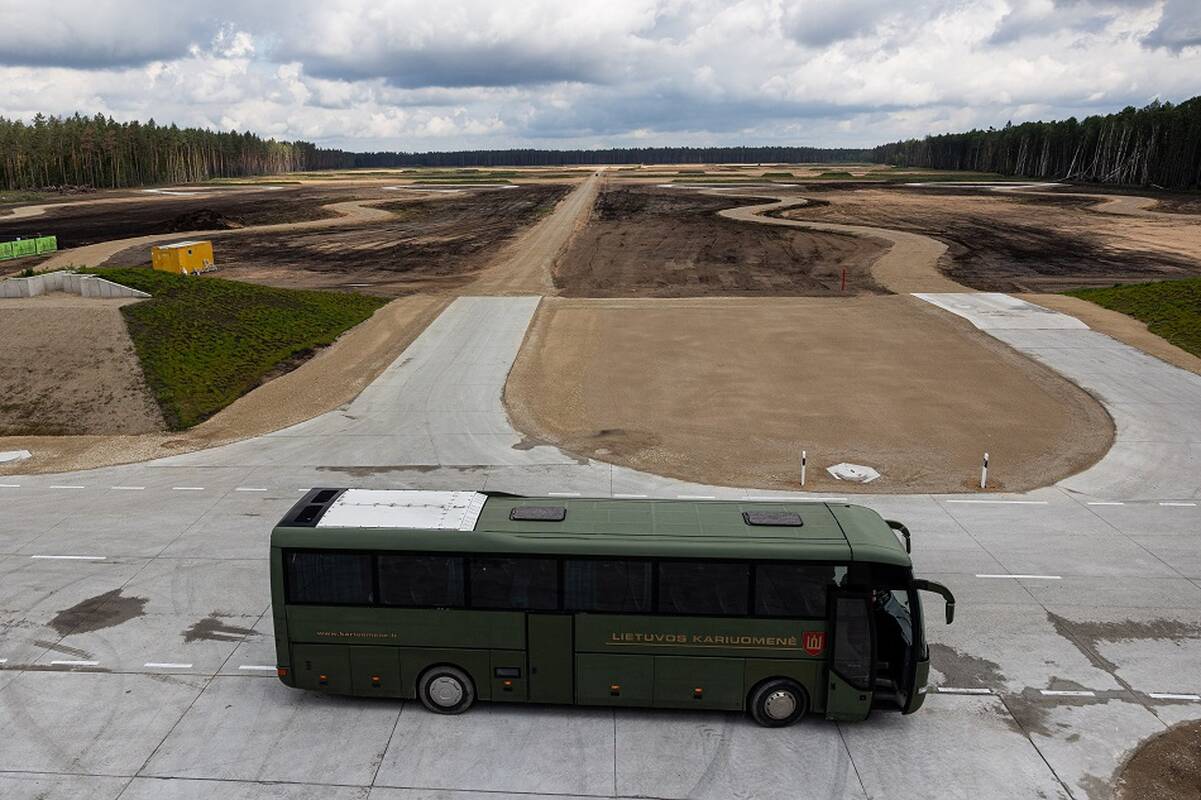 Rūdninkų karinio miestelio (I etapo) statybvietė 