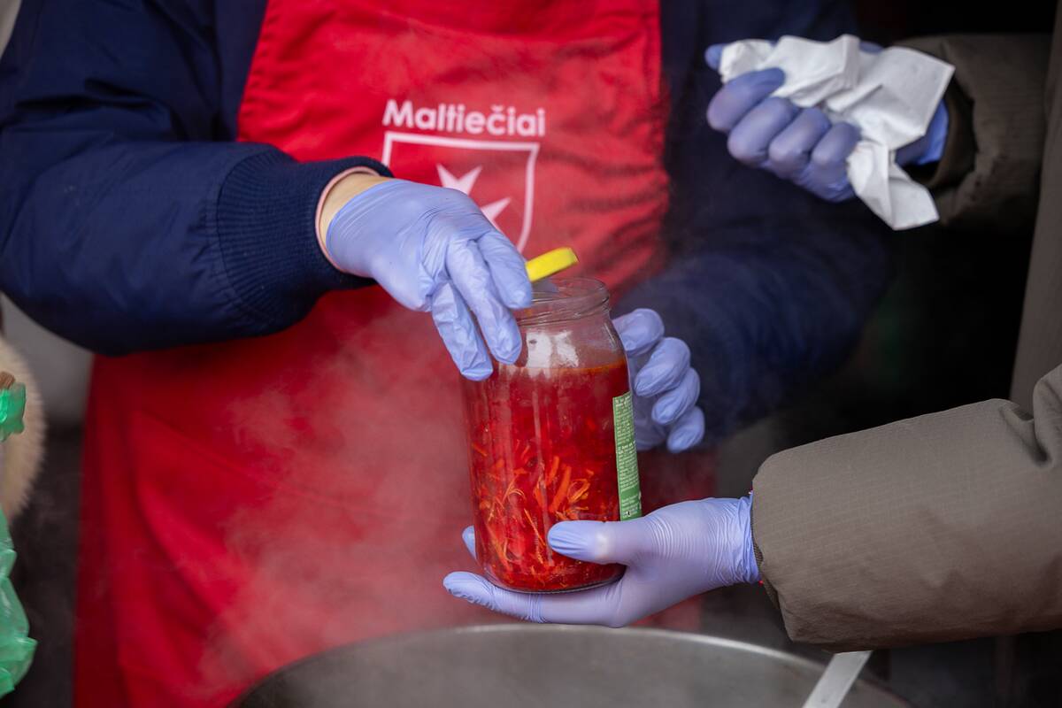 Paramos akcija „Maltiečių sriuba“