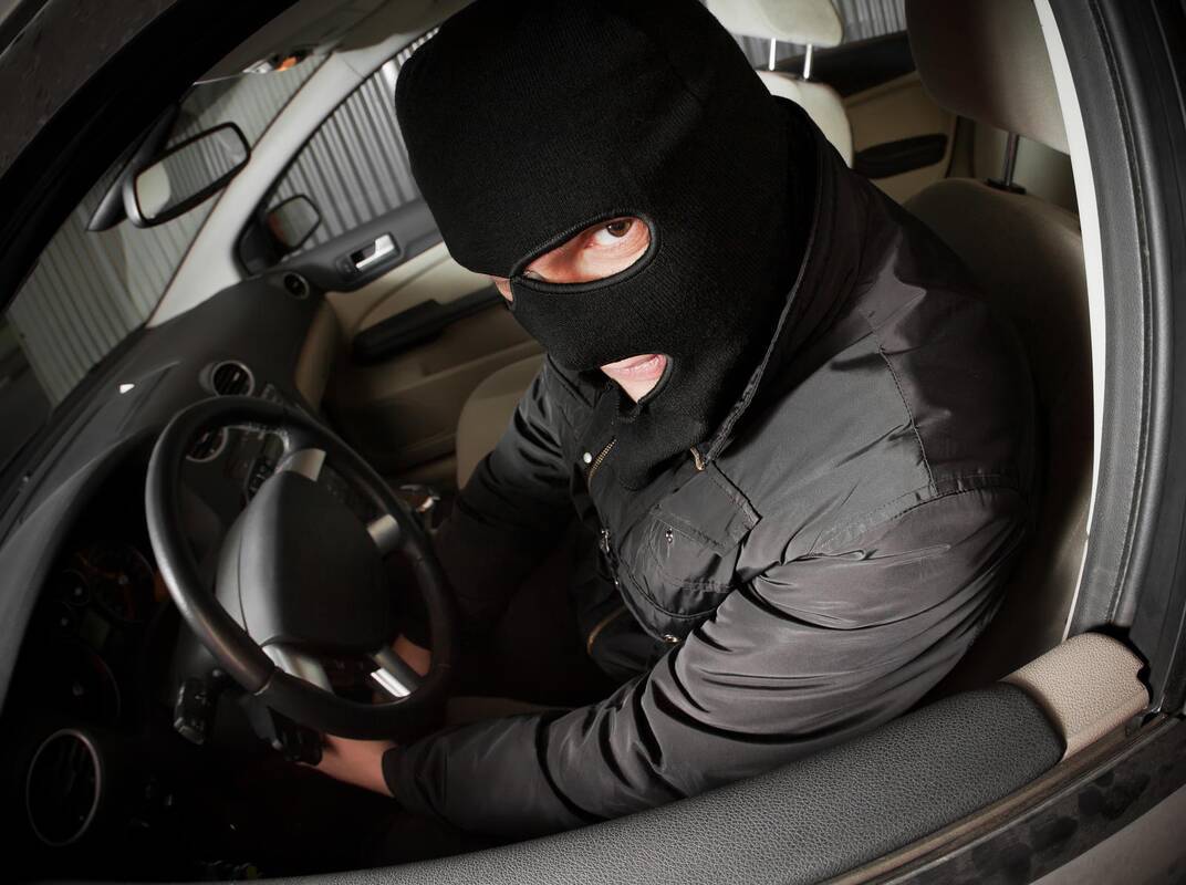 Mažeikiuose sučiuptas automobilio vagis, bet yra viena bloga žinia