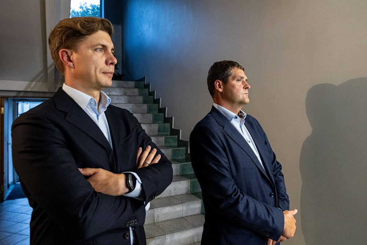  Iš kairės: Mindaugas Sinkevičius, Remigijus Žemaitaitis