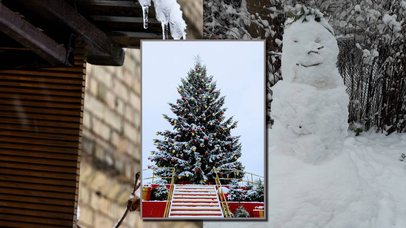 Jau aišku, kurie miestai gavo didžiausią porciją sniego