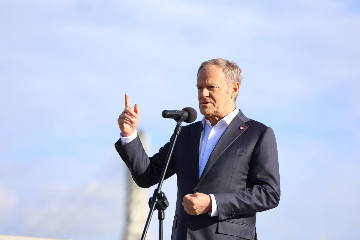 Tuskas: Rusijos karas Ukrainoje sustiprino Lenkijos pozicijas