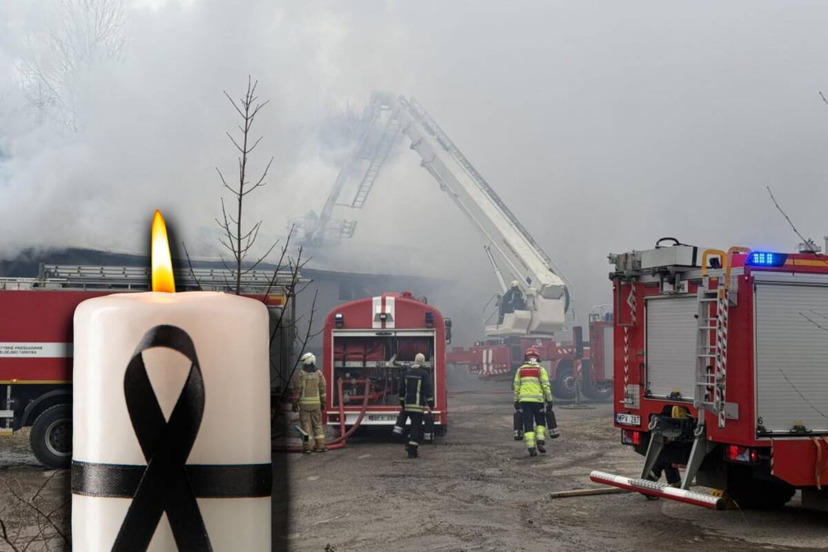 Per budėjimą mirė ugniagesys