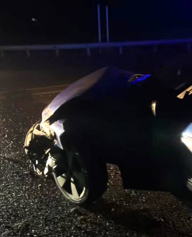 Mantas Bertulis pateko į avariją