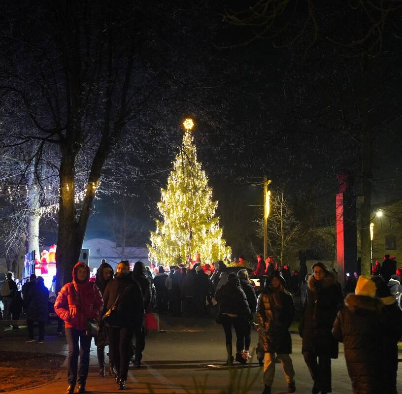 Kybartų Kalėdų eglės įžiebimo šventė