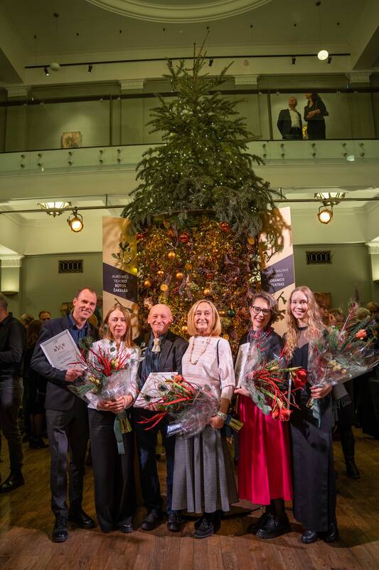 2024 m. Auksinių teatro rūtos šakelių laureatai.