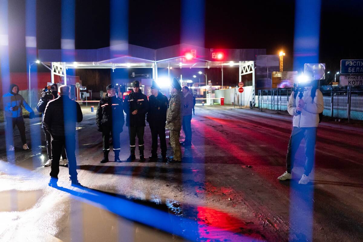 Pasienyje su Baltarusija apgręžti keturi neteisėti migrantai