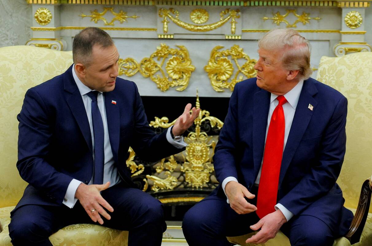 Karolis Nawrockis ir Donaldas Trumpas