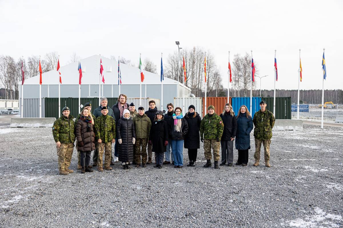 Kanadienčių karių bazė „Camp Labrie“ Latvijoje