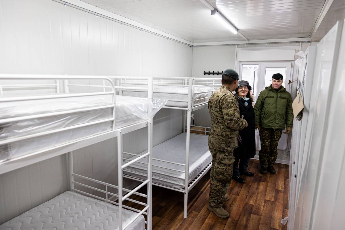 Kanadienčių karių bazė „Camp Labrie“ Latvijoje