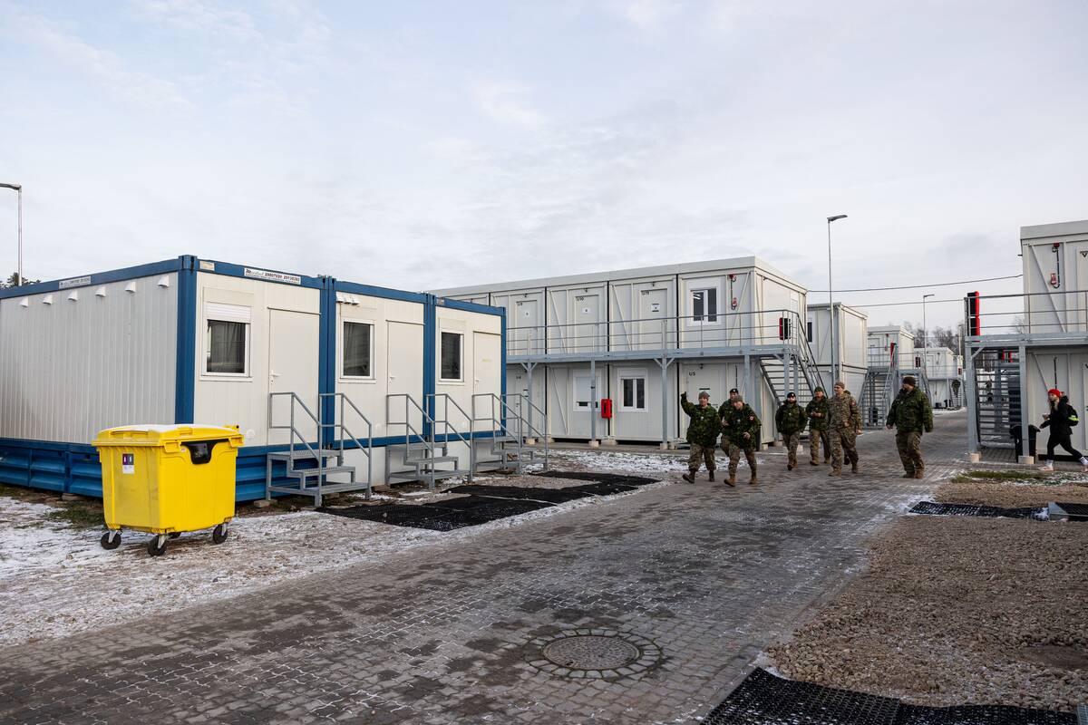 Kanadienčių karių bazė „Camp Labrie“ Latvijoje