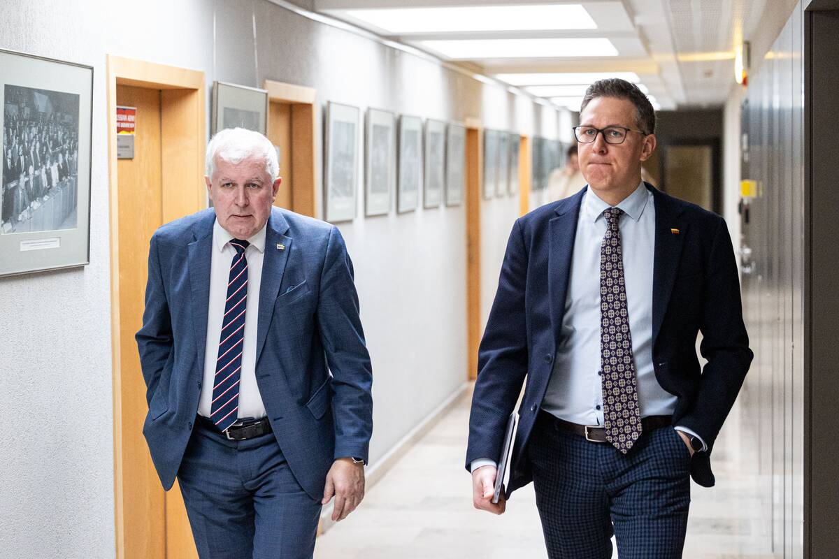 Opozicinių frakcijų posėdis dėl sienos su Baltarusija krizės valdymo