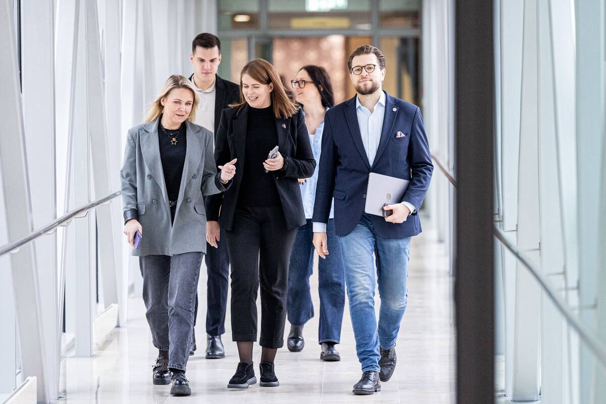 Opozicinių frakcijų posėdis dėl sienos su Baltarusija krizės valdymo