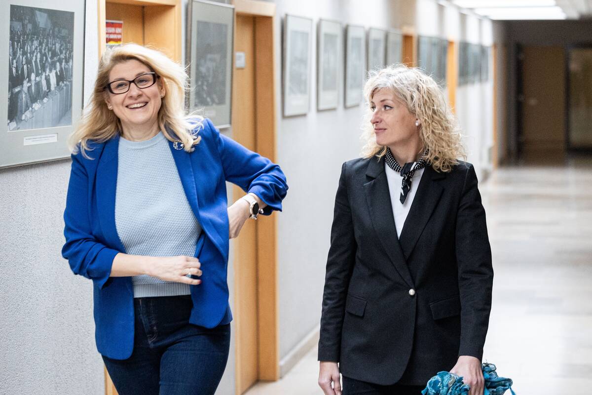 Opozicinių frakcijų posėdis dėl sienos su Baltarusija krizės valdymo