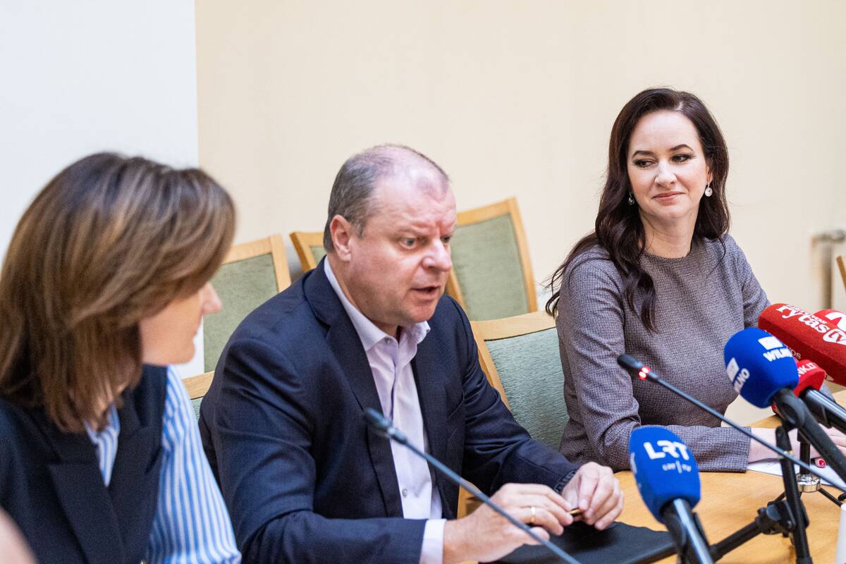 Opozicinių frakcijų posėdis dėl sienos su Baltarusija krizės valdymo