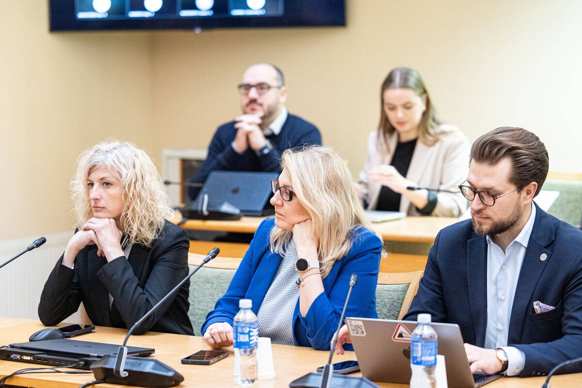 Opozicinių frakcijų posėdis dėl sienos su Baltarusija krizės valdymo