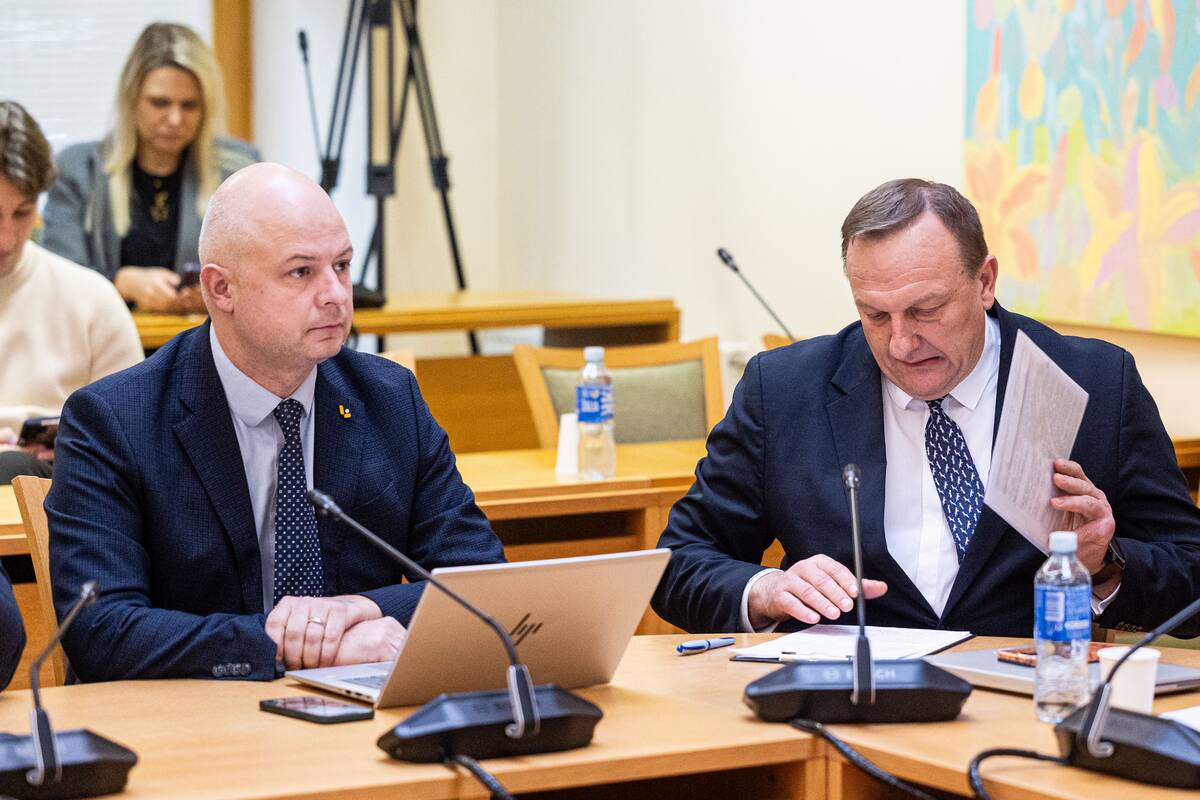 Opozicinių frakcijų posėdis dėl sienos su Baltarusija krizės valdymo