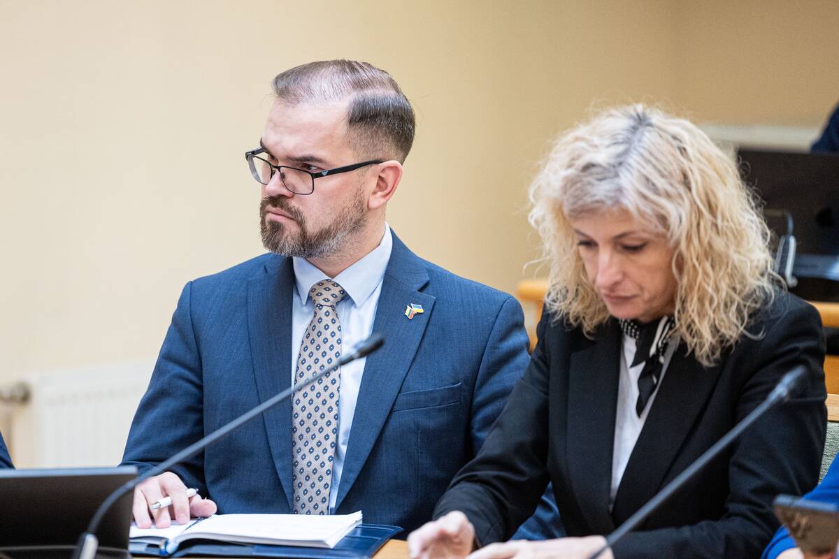 Opozicinių frakcijų posėdis dėl sienos su Baltarusija krizės valdymo