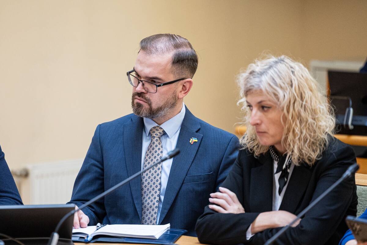 Opozicinių frakcijų posėdis dėl sienos su Baltarusija krizės valdymo