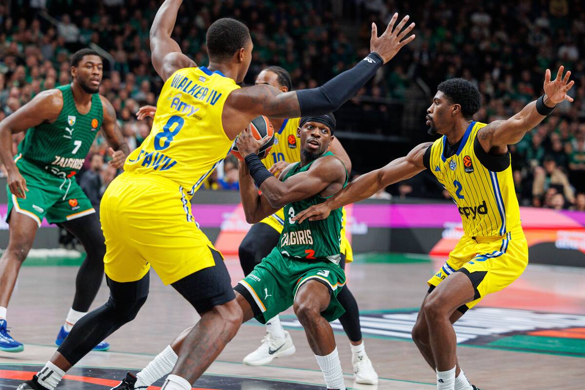 Eurolyga: Kauno „Žalgiris“ – Tel Avivo „Maccabi“