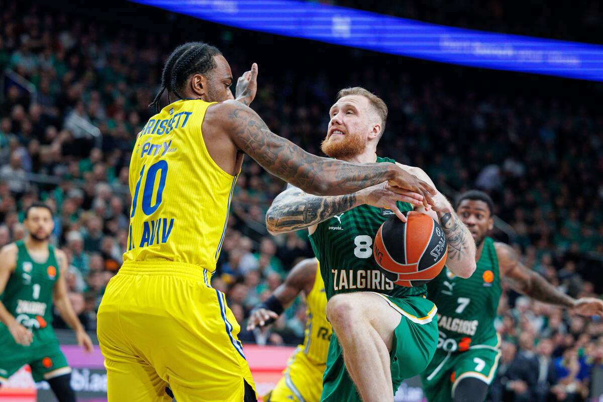 Eurolyga: Kauno „Žalgiris“ – Tel Avivo „Maccabi“