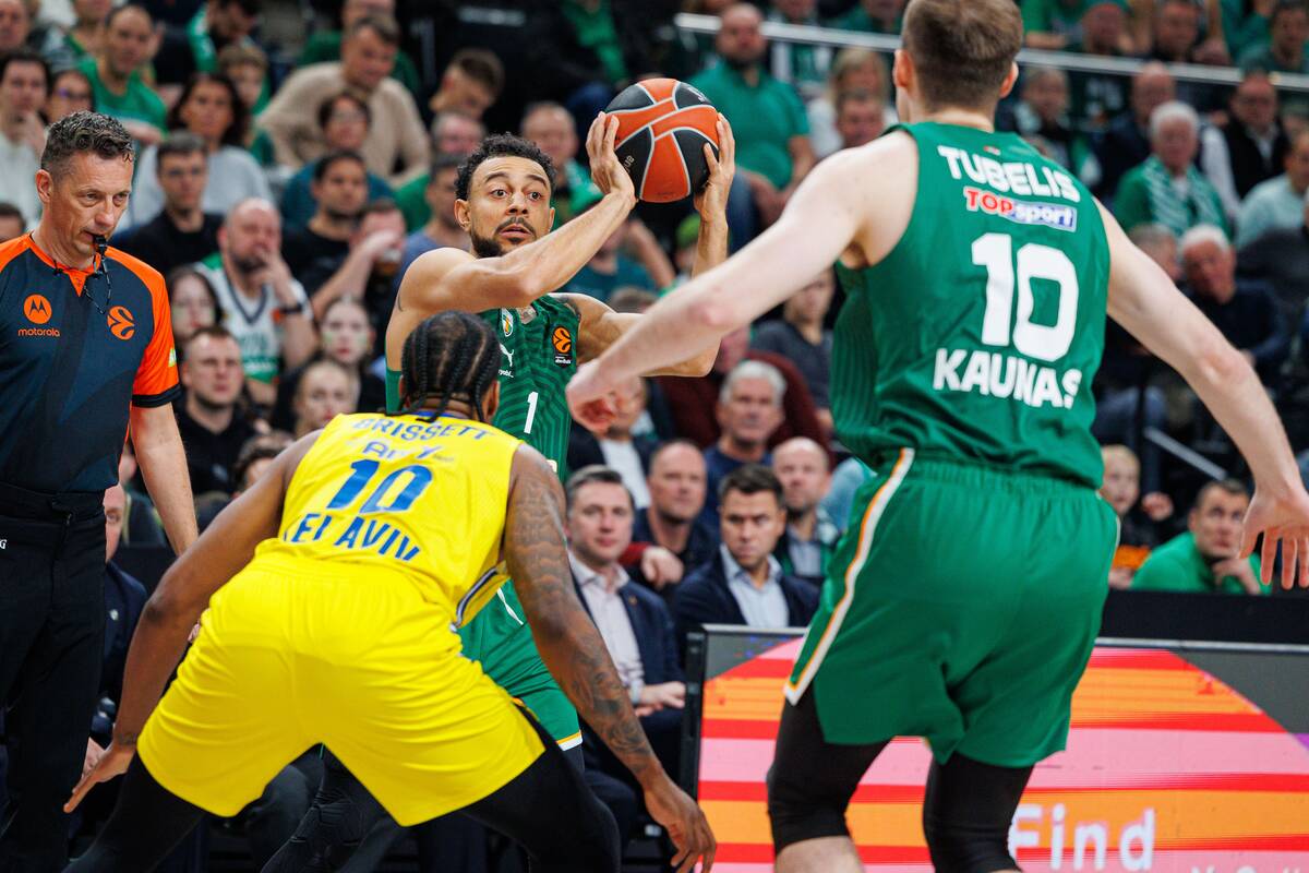 Eurolyga: Kauno „Žalgiris“ – Tel Avivo „Maccabi“