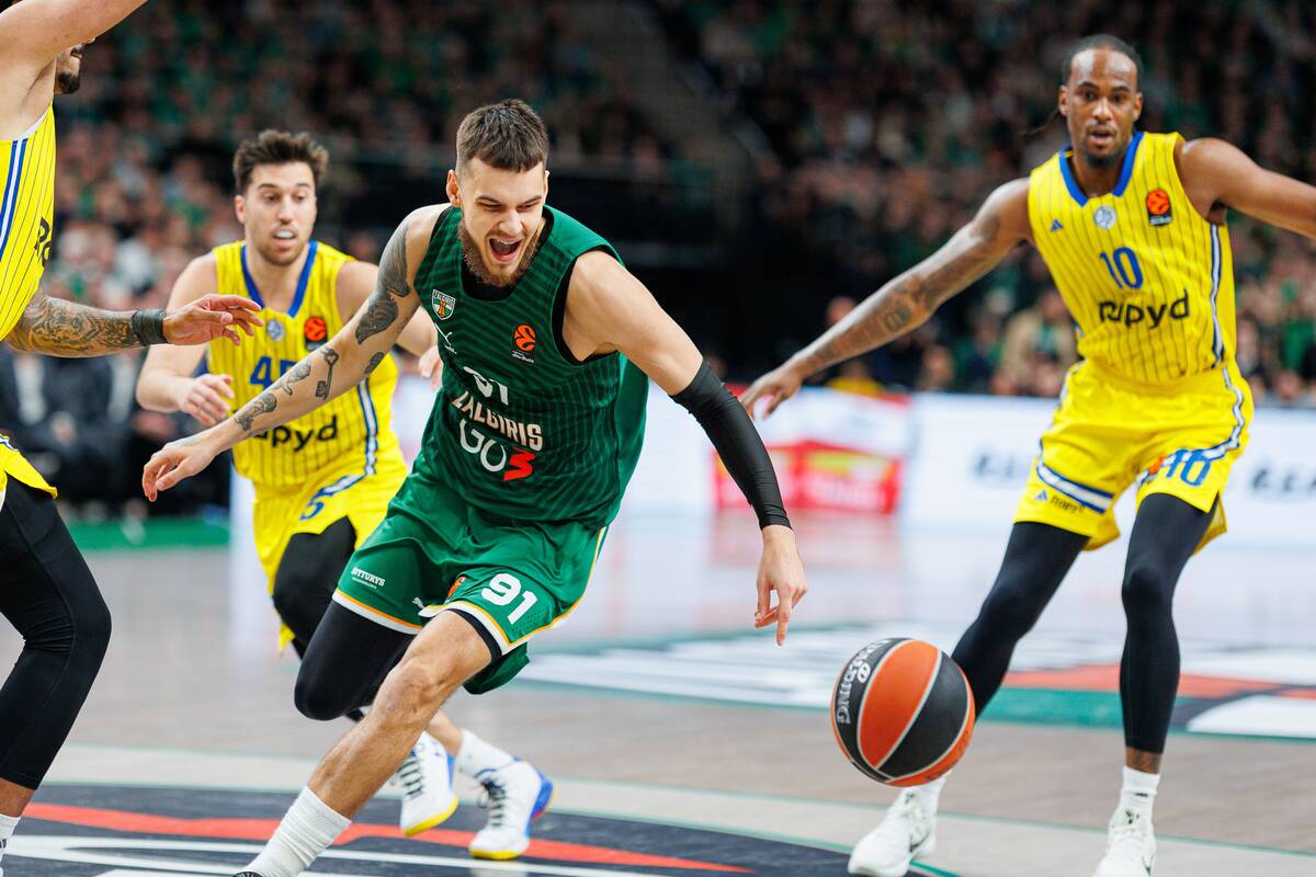 Eurolyga: Kauno „Žalgiris“ – Tel Avivo „Maccabi“