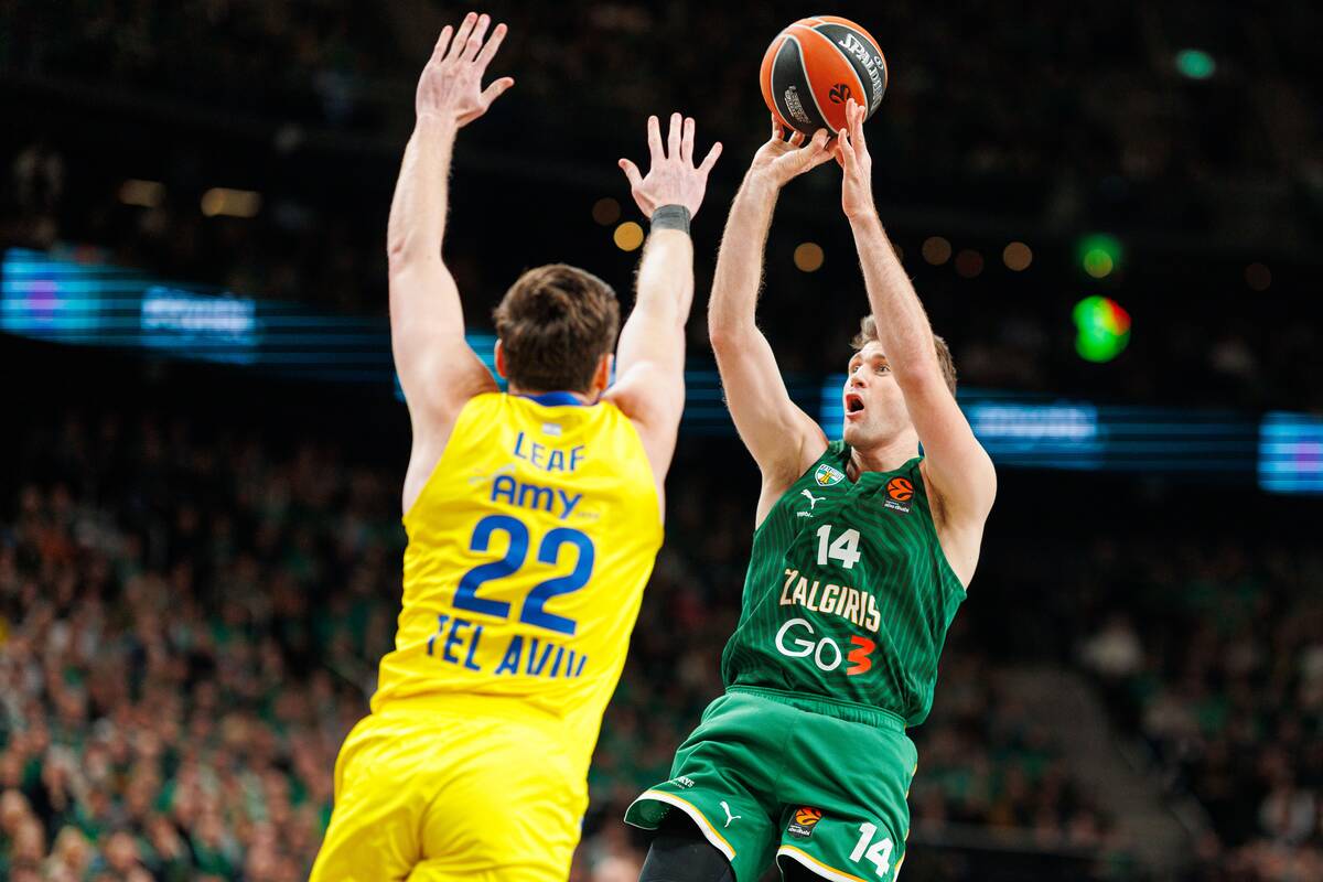 Eurolyga: Kauno „Žalgiris“ – Tel Avivo „Maccabi“