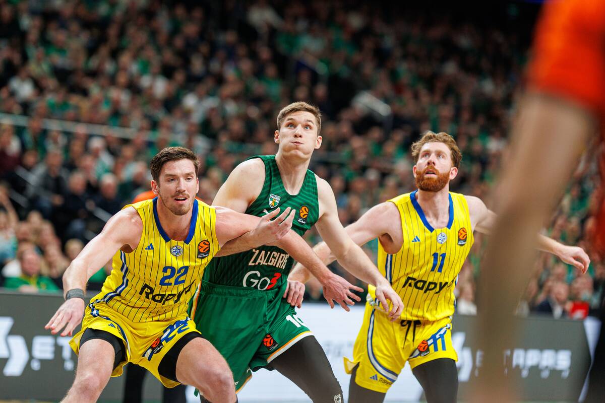 Eurolyga: Kauno „Žalgiris“ – Tel Avivo „Maccabi“