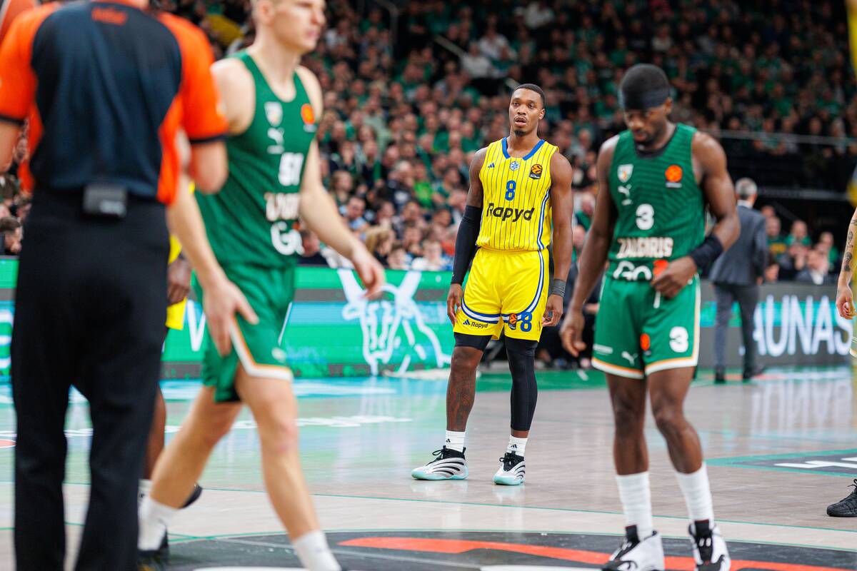 Eurolyga: Kauno „Žalgiris“ – Tel Avivo „Maccabi“