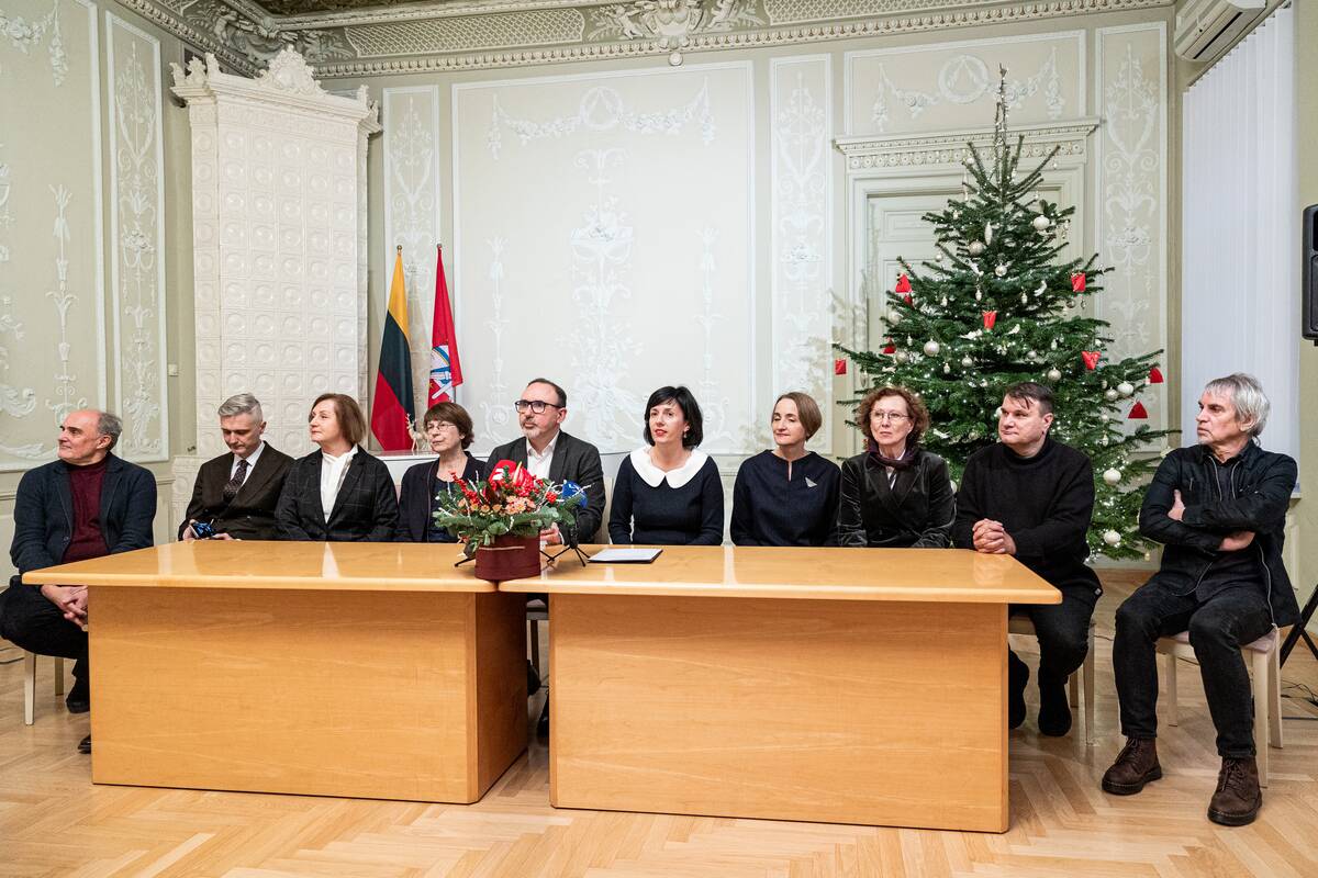 Lietuvos nacionalinių kultūros ir meno premijų laureatų paskelbimo spaudos konferencija