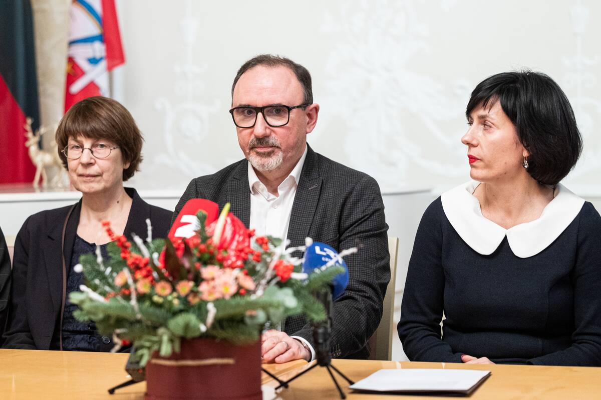 Lietuvos nacionalinių kultūros ir meno premijų laureatų paskelbimo spaudos konferencija