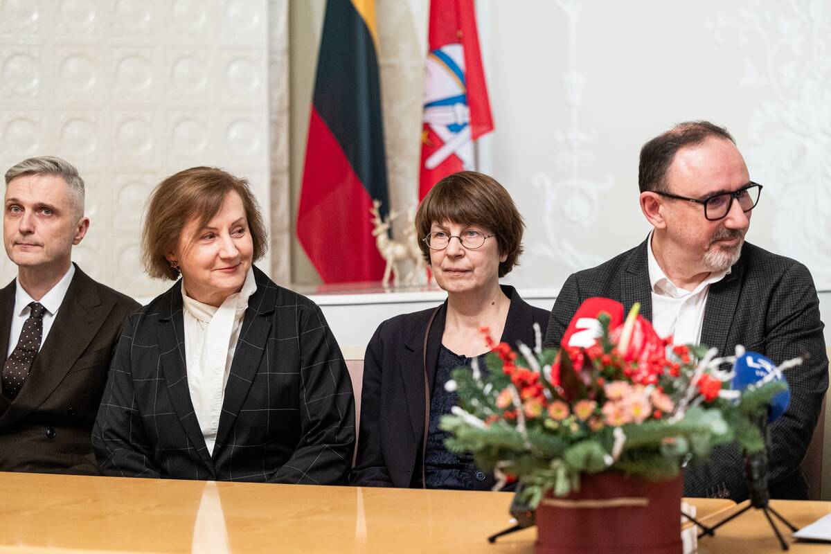 Lietuvos nacionalinių kultūros ir meno premijų laureatų paskelbimo spaudos konferencija