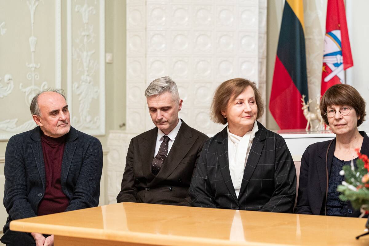 Lietuvos nacionalinių kultūros ir meno premijų laureatų paskelbimo spaudos konferencija