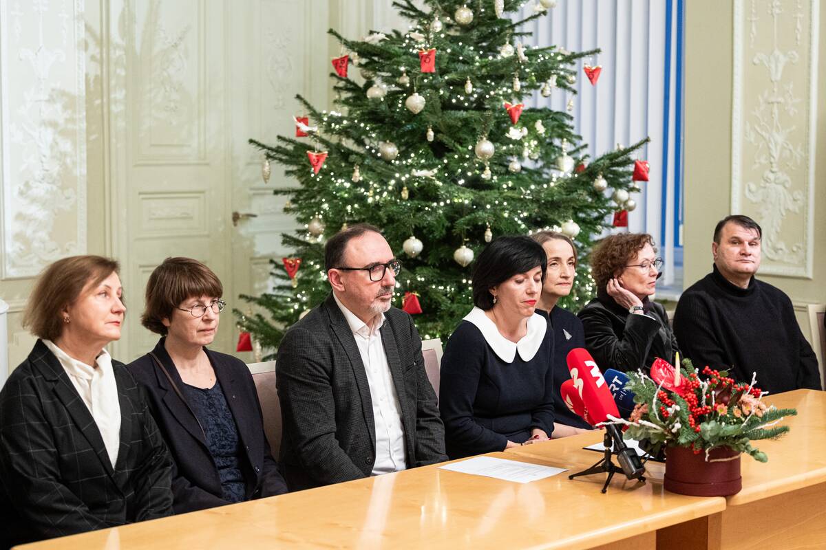 Lietuvos nacionalinių kultūros ir meno premijų laureatų paskelbimo spaudos konferencija