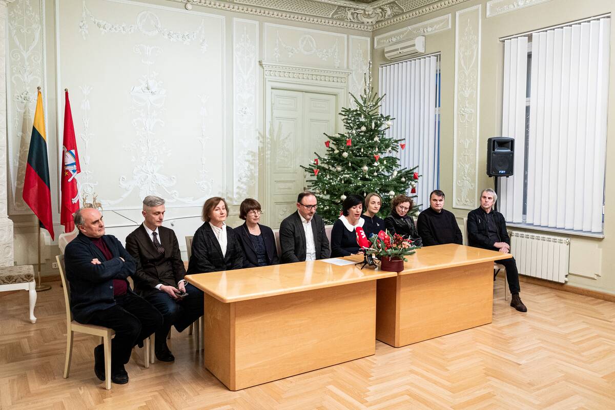 Lietuvos nacionalinių kultūros ir meno premijų laureatų paskelbimo spaudos konferencija