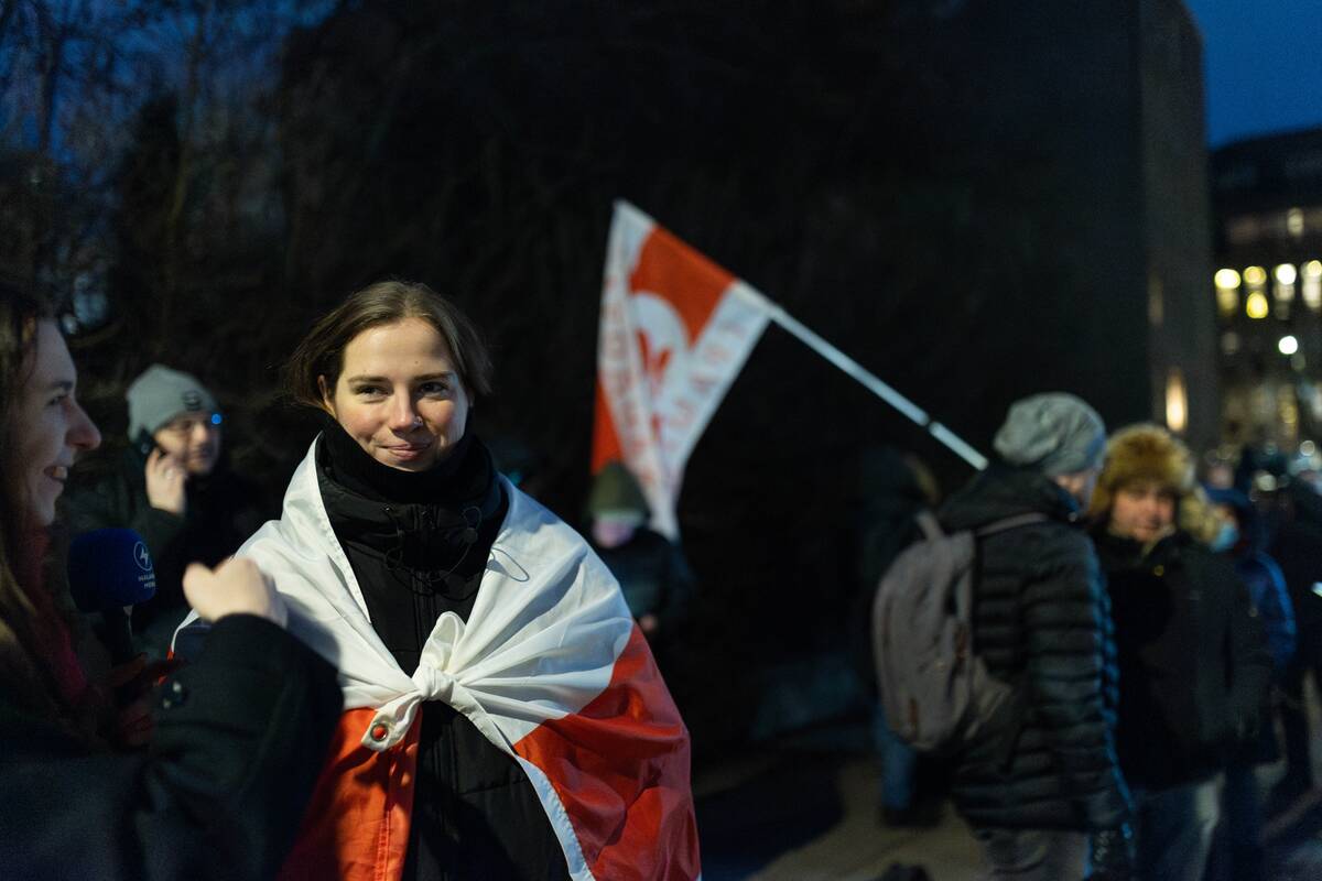 Prie JAV ambasados – paleisti Baltarusijos politiniai kaliniai