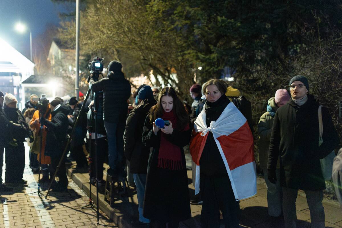 Prie JAV ambasados – paleisti Baltarusijos politiniai kaliniai