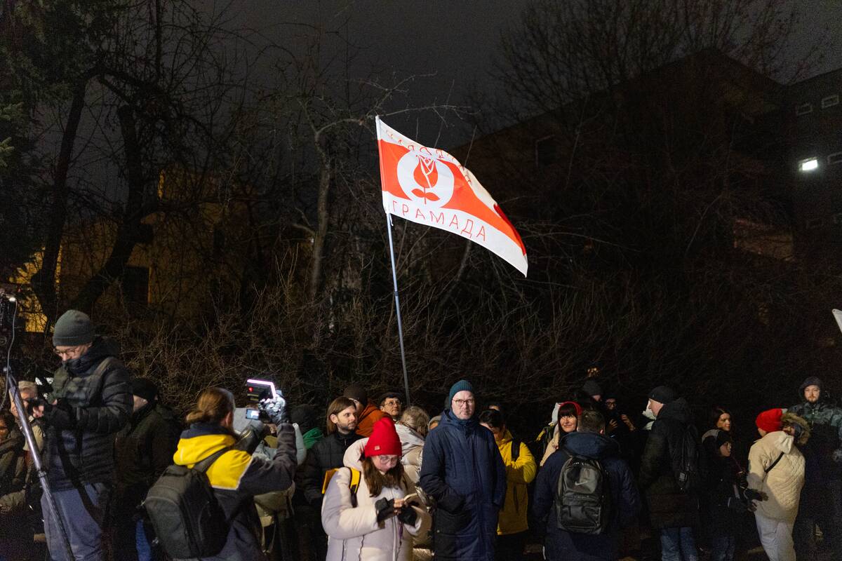 Prie JAV ambasados – paleisti Baltarusijos politiniai kaliniai