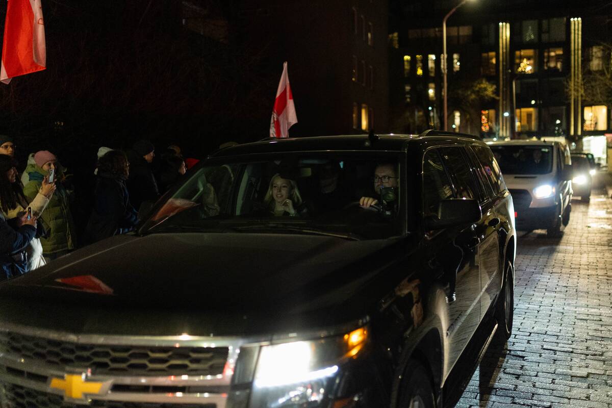 Prie JAV ambasados – paleisti Baltarusijos politiniai kaliniai