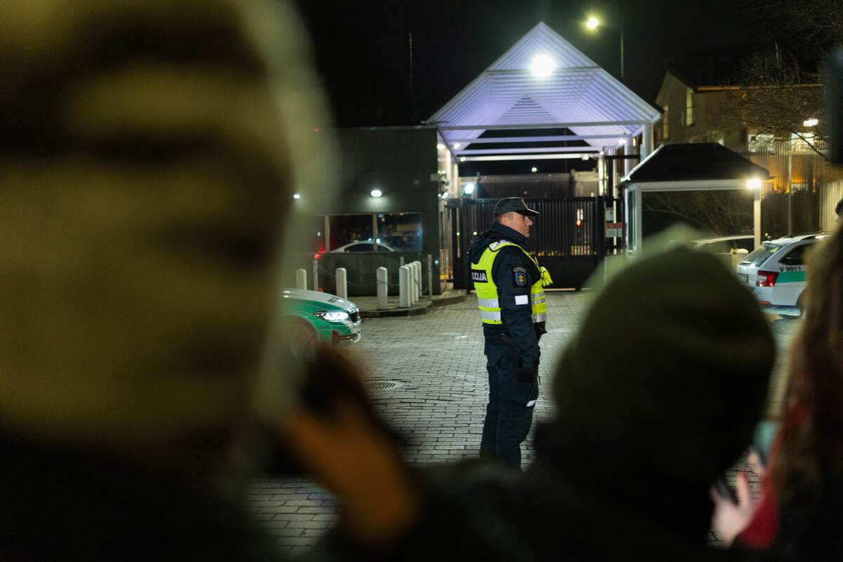 Prie JAV ambasados – paleisti Baltarusijos politiniai kaliniai