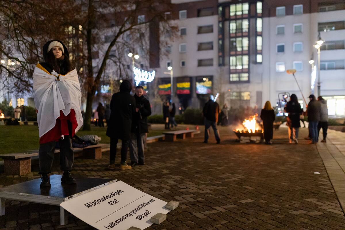 Antrasis protestas „Šalin rankas nuo laisvo žodžio!“