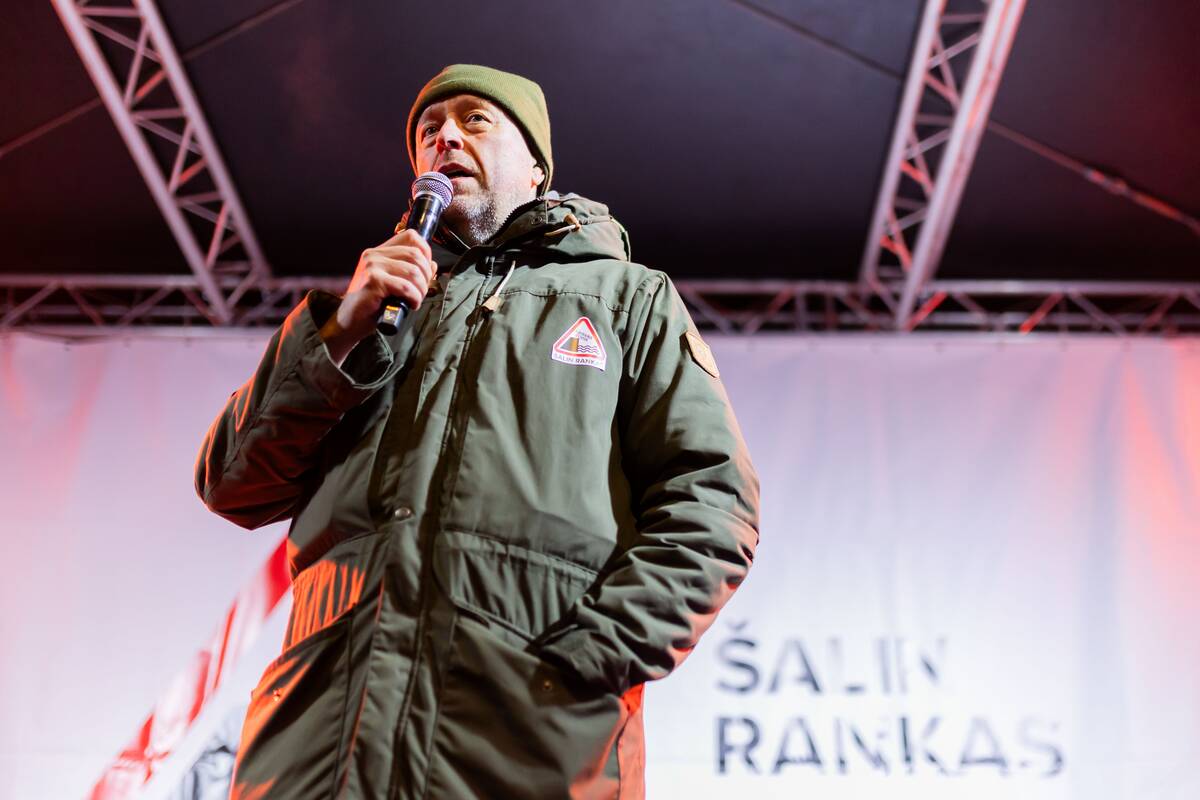 Antrasis protestas „Šalin rankas nuo laisvo žodžio!“