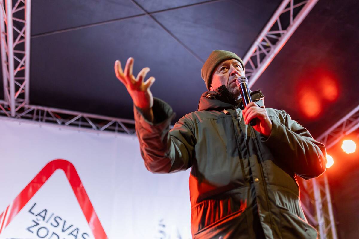 Antrasis protestas „Šalin rankas nuo laisvo žodžio!“