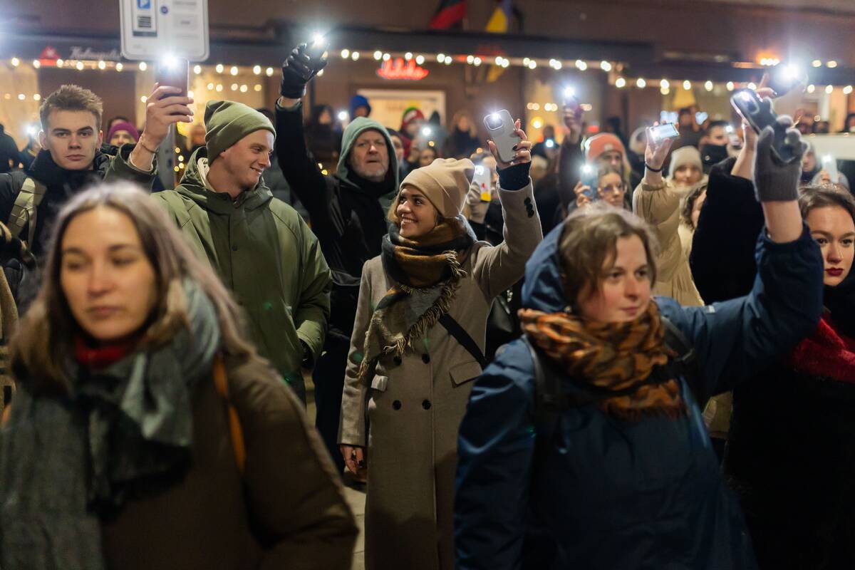 Antrasis protestas „Šalin rankas nuo laisvo žodžio!“